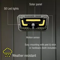 Bell + Howell Solar Bionic Motion Activated Outdoor Extra Bright Light