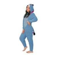 Disney Womens Eeyore Long Sleeve One Piece Pajama