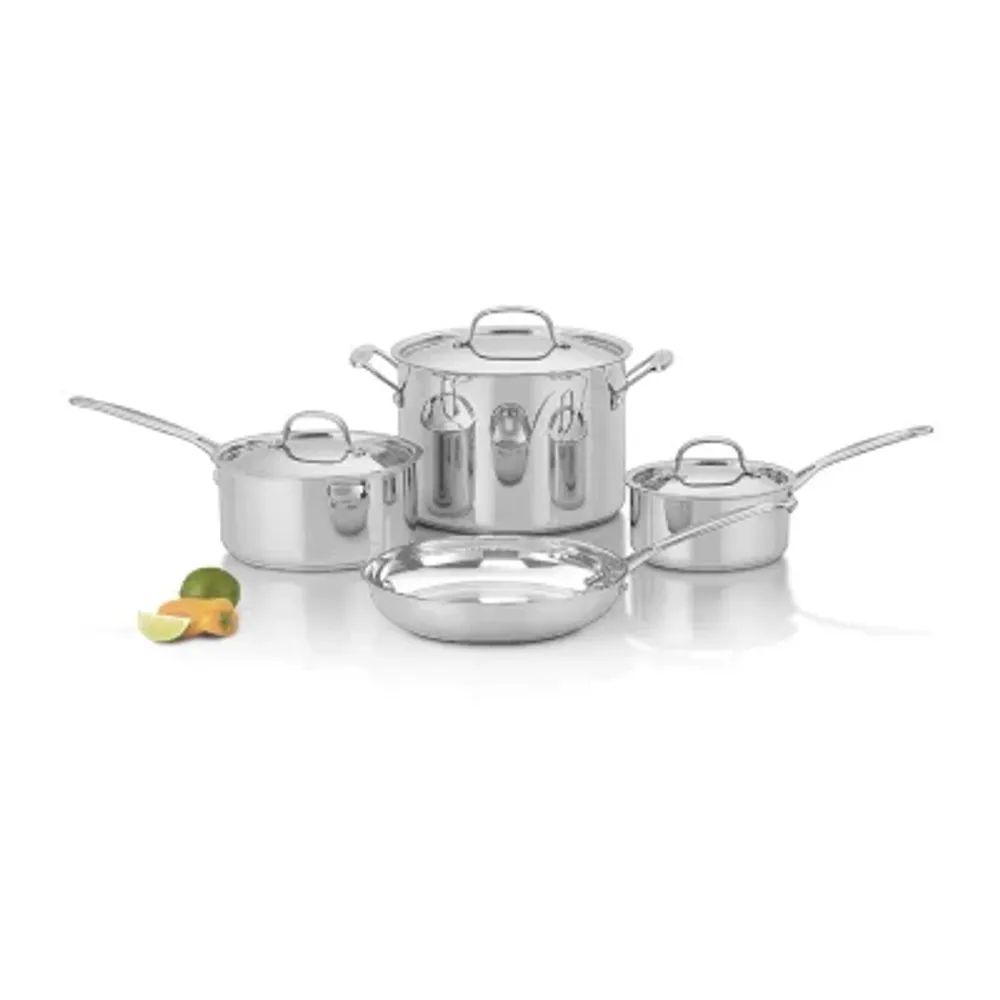 Cuisinart Chef'S Stainless Steel 7-Pc. Cookware Set