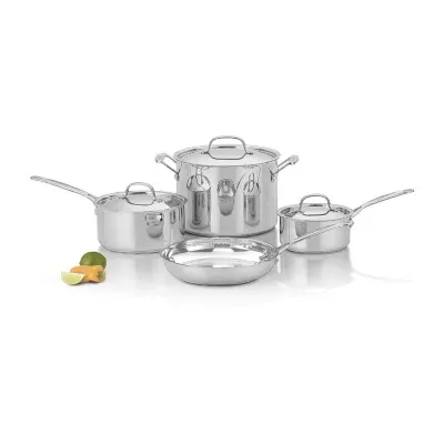 Cuisinart Chef'S Stainless Steel 7-Pc. Cookware Set