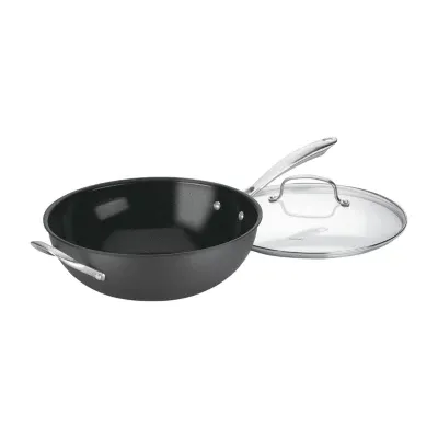 Infuse Carbon Steel 14 Non-Stick Wok, Color: Black - JCPenney