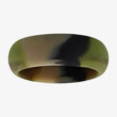 Camo 8MM Silicone Wedding Band