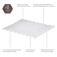 Spectrum Diversified Hexa Flexible Protector Sink Mats