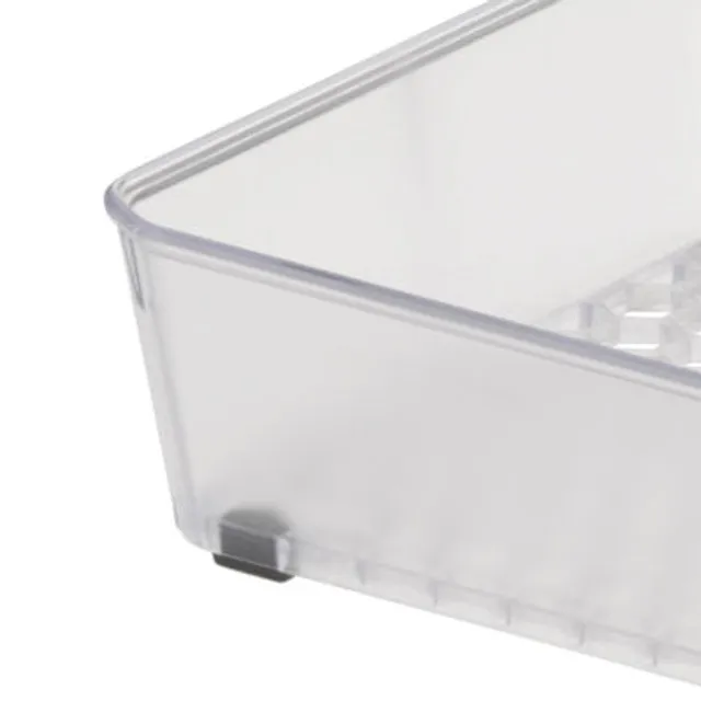 Set of 4 Hexa Drawer Organizer Clear - Spectrum Diversified