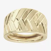 Made Italy 13MM 14K Gold Band