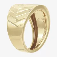 Made Italy 13MM 14K Gold Band