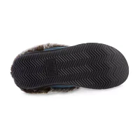 Isotoner Microsuede Square Womens Slip-On Slippers