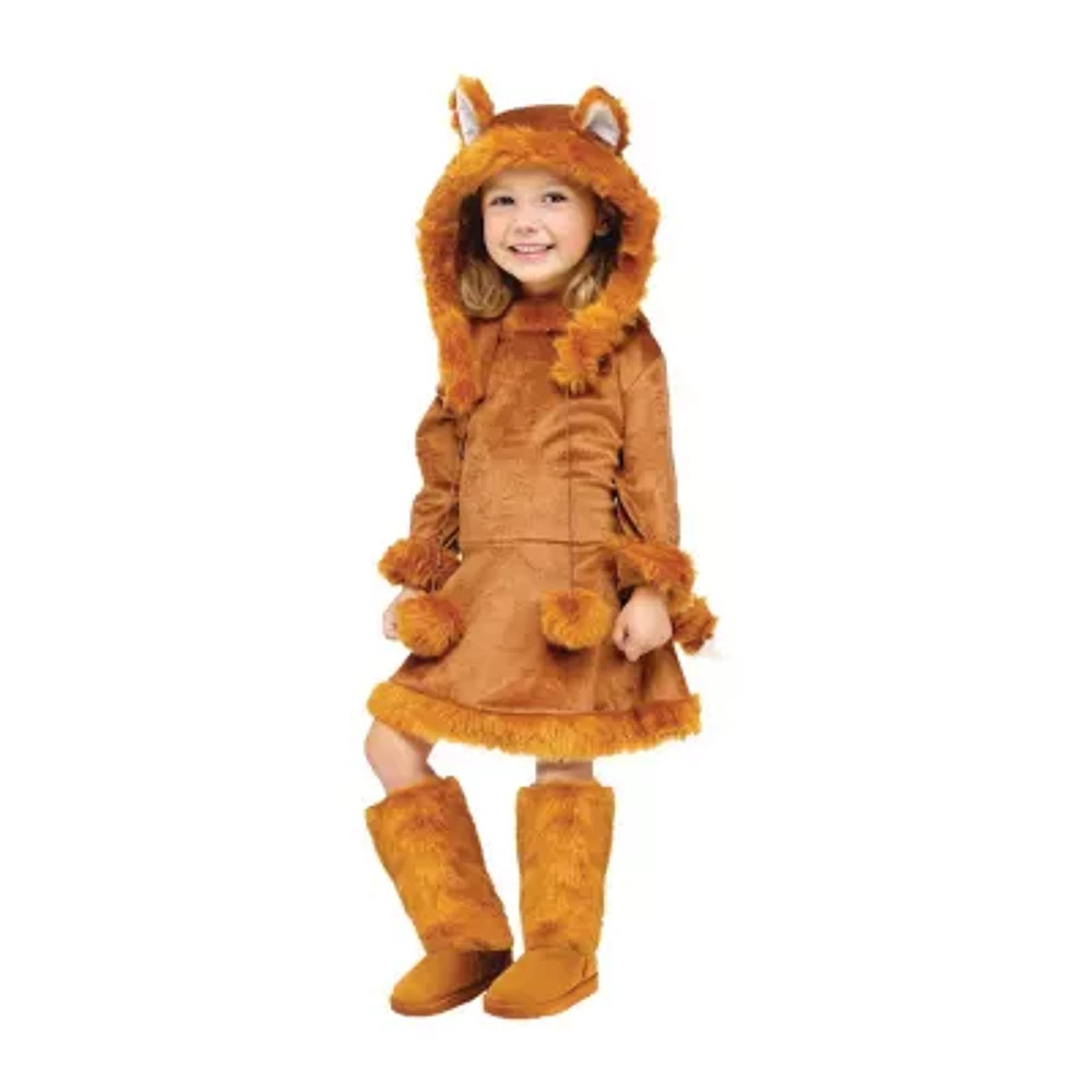 Little & Big Girls Sweet Fox Costume