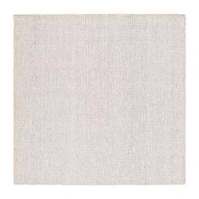 Martha Stewart Dania Solid Hand Tufted 6' X Indoor Square Area Rug