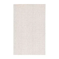 Martha Stewart Dania Solid Hand Tufted Washable Indoor Rectangular Area Rug