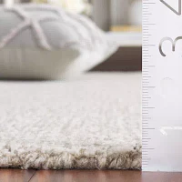 Martha Stewart Dania Solid Hand Tufted Indoor Rectangular Area Rug