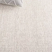 Martha Stewart Dania Solid Hand Tufted Indoor Rectangular Area Rug
