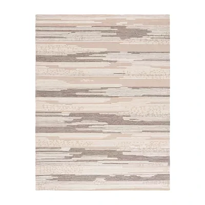 Martha Stewart Lizzie Stripe Hand Tufted Indoor Rectangular Area Rug