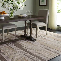 Martha Stewart Lizzie Stripe Hand Tufted Indoor Rectangular Area Rug