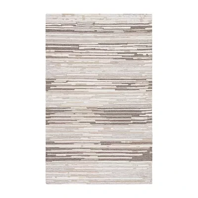 Martha Stewart Danica Stripe Hand Tufted Indoor Rectangular Area Rug