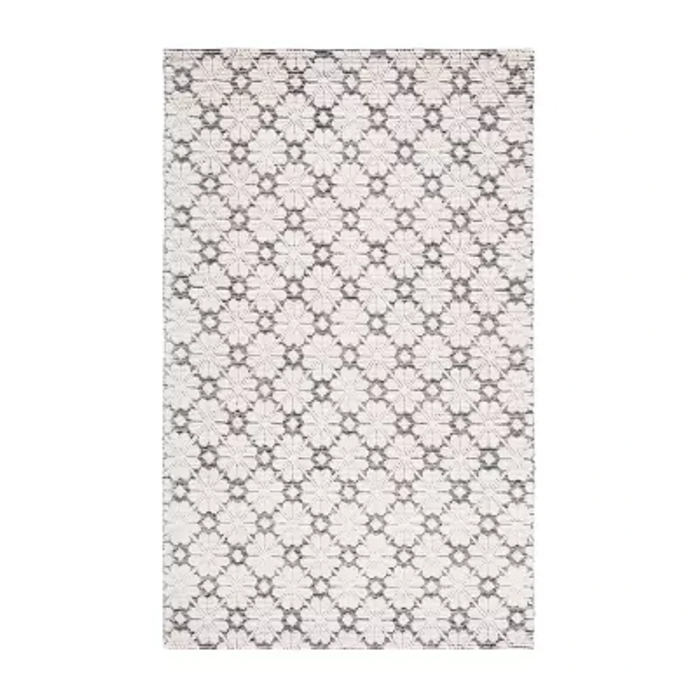 Martha Stewart Rana Floral Woven 36" X 60" Indoor Rectangular Accent Rug