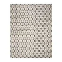 Martha Stewart Rana Floral Woven Indoor Rectangular Area Rug