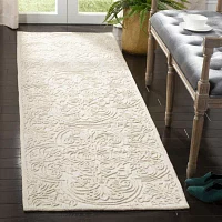 Martha Stewart Nora Medallion Hand Tufted 27" X 96" Indoor Rectangular Runner