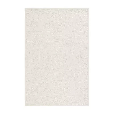 Martha Stewart Nora Medallion Hand Tufted Indoor Rectangular Accent Rug