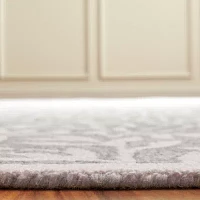 Martha Stewart Anna Floral Hand Tufted Indoor Rectangular Area Rug