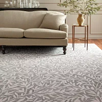 Martha Stewart Anna Floral Hand Tufted Indoor Rectangular Area Rug
