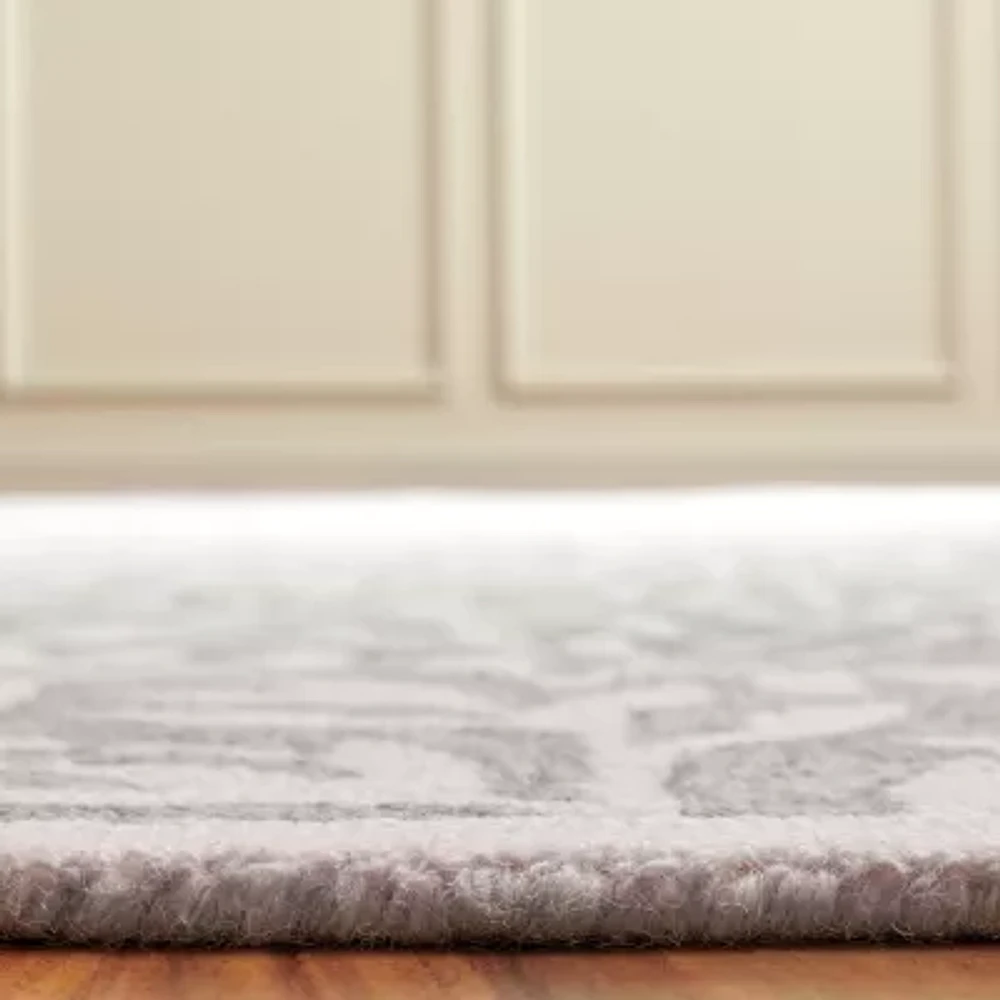 Martha Stewart Anna Floral Hand Tufted Indoor Rectangular Area Rug