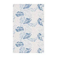 Martha Stewart Finn Floral Hand Tufted Washable 36" X 60" Indoor Rectangular Accent Rug