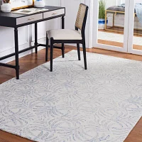 Martha Stewart Joy Floral Hand Tufted Indoor Rectangular Area Rug