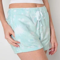 Arizona Body Womens Juniors Fleece Pajama Shorts