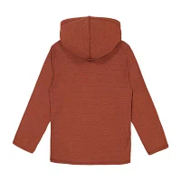 Quiksilver Big Boys Hooded Long Sleeve Henley Shirt