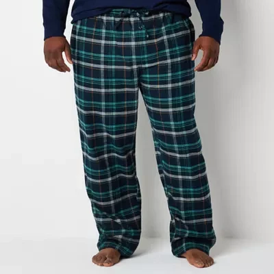 St. John's Bay Mens Big Flannel Pajama Pants