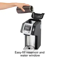 Hamilton Beach® FlexBrew® Single-Serve Plus Coffee Maker in Black