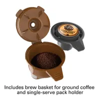 Hamilton Beach® FlexBrew® Single-Serve Plus Coffee Maker in Black