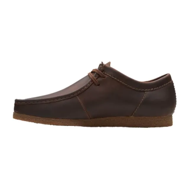 Clarks Mens Shacre Ii Run Oxford Shoes, Color: Beeswax - JCPenney
