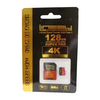 New LINSAY High Speed Micro SD CARD 128 GB V30 4K ULTRA HD with Adaptor