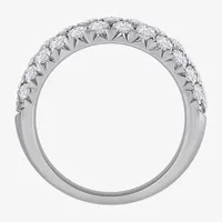 (H-I / Si1) 2.5MM 2 CT. T.W. Lab Grown White Diamond 14K Gold Anniversary Band