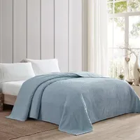 Beatrice Home Fashions Channel Chenille Bedspread