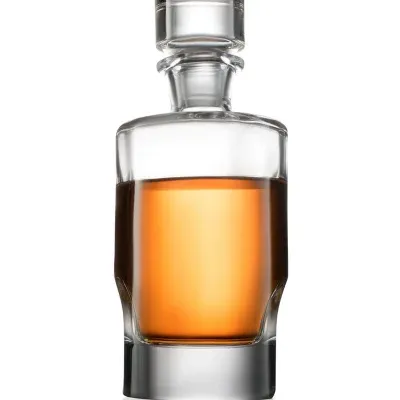 Joyjolt Carina Crystal Modern Whiskey - 25.3 Oz Decanter