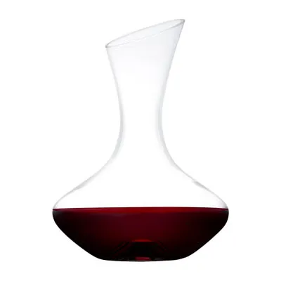 Joyjolt Lancia Crystal Wine - 40 Oz Decanter