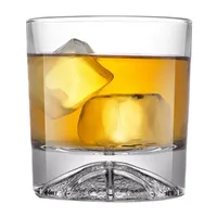 Joyjolt Swish Tumblers - 10 Oz - Set Of 4 Double Old Fashioned