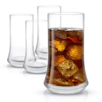 Joyjolt Cosmos Crystal - 18.5 Oz - Set Of 4 Highball Glasses