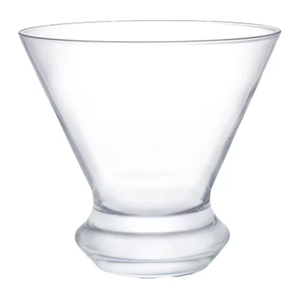 Joyjolt Cosmos Crystal - 8.5 Oz - Set Of 2 Martini Glass