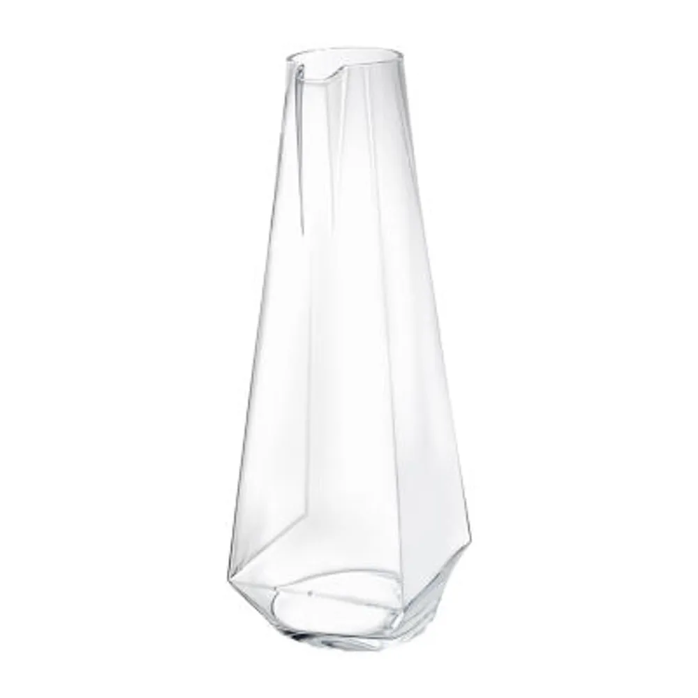 Joyjolt Infiniti Crystal Beverage - 43 Oz Glass Serving Pitcher