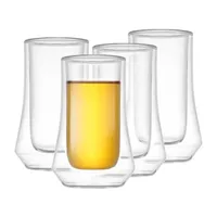 Joyjolt Cosmo Double Wall - 2 Oz - Set Of 4 Shot Glass