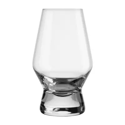 Joyjolt Halo Crystal Whiskey 2-pc. Brandy Glass