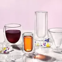 Joyjolt Cosmo Double Walled Stemless - 10 Oz - Set Of 2 Wine Glass