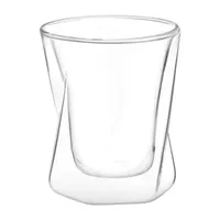 Joyjolt Lacey Wall Whiskey Glasses - 10 Oz - Set Of 2 Double Old Fashioned