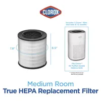 Clorox Medium Room Air Purifier Replacement Filter