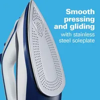 Hamilton Beach High Velocity Steam Iron with Stainless Steel Soleplate