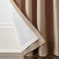 Liz Claiborne Supreme Pinch Pleat Back Tab Light-Filtering Single Curtain Panels